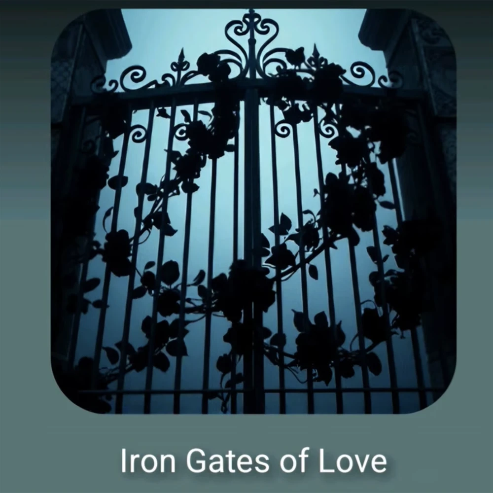 Iron Gates of Love album cover by Danny Martin